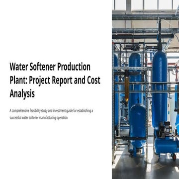 Water Softener Industry Trends and Cost Breakdown