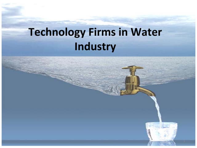 Cutting-edge Technologies in the Wa...