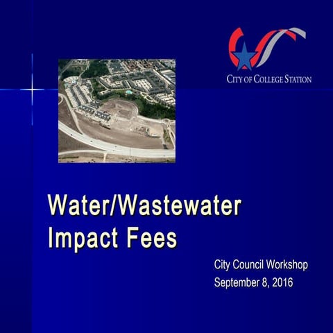 Water-Wastewater Impact Fees