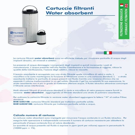 Filtrec Filter ประเทศไทย