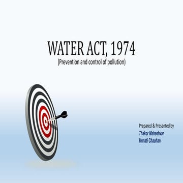 Water act