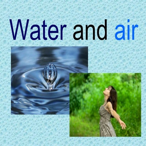 Water and air power point