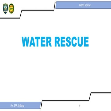 WATER Rescue Defend and release, self rescue and sea survival.pptx