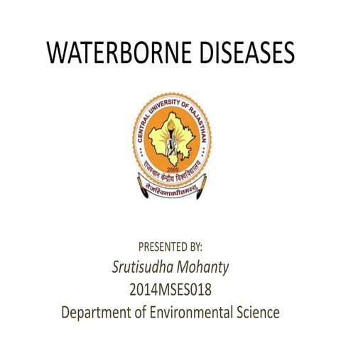 Water borne diseases