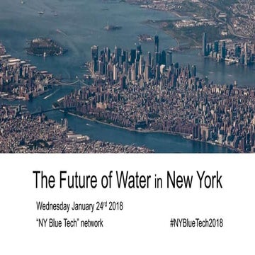 The Future of Water in New York