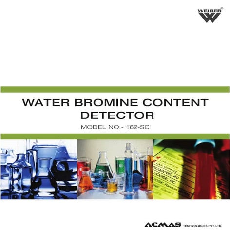 Water Bromine Content Detector by ACMAS Technologies Pvt Ltd.