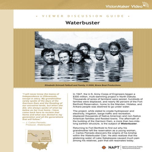 Waterbuster Viewer Discussion Guide