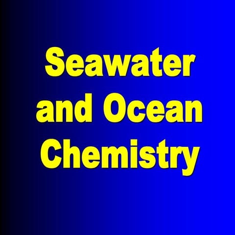 Water Chemistry.ppt