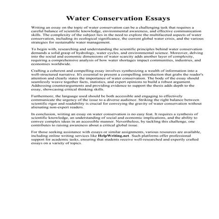 Water Conservation Essays.pdf