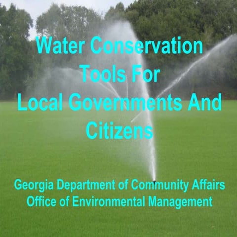 WaterConservationTools.ppt