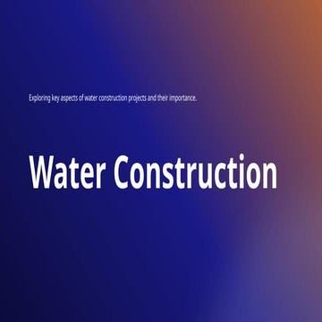 Water Construction water construction.pptx