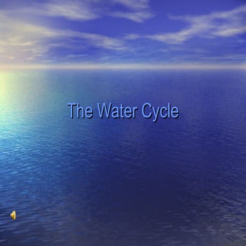 Water cycle