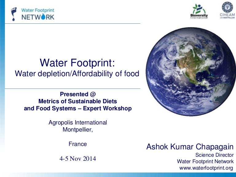 Water Depletion Affordability Of Food
