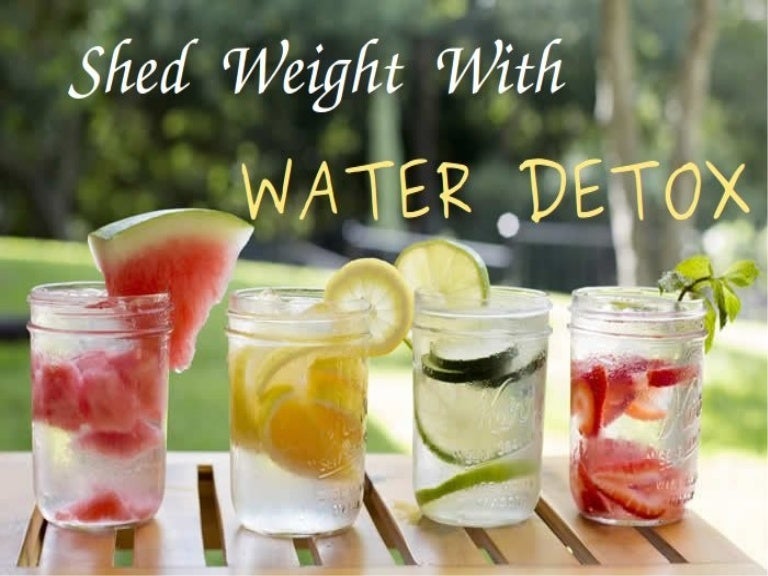 Water detoxing for weight loss