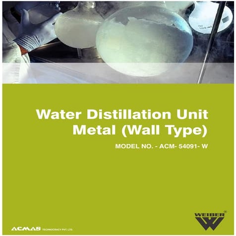 Water distillation unit   metal (wall type) (acm-54091- w)