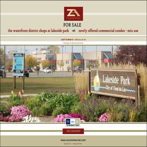 Waterfront District Shops at Lakeside Park