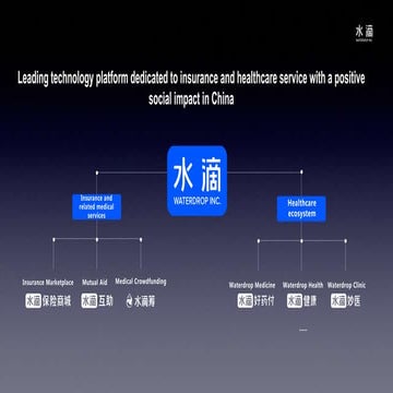 The Digital Innovation Award - Waterdrop Inc.