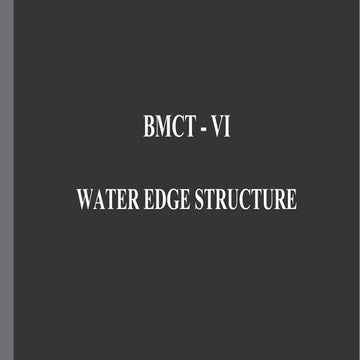 Water edge Structure