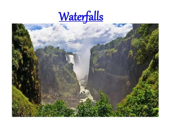 Waterfalls 2nd ppt | PPT