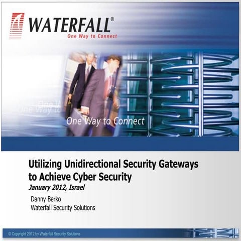 Waterfall Security Solutions   Overview Q1 2012