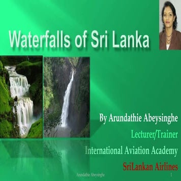 Waterfalls of Sri Lanka