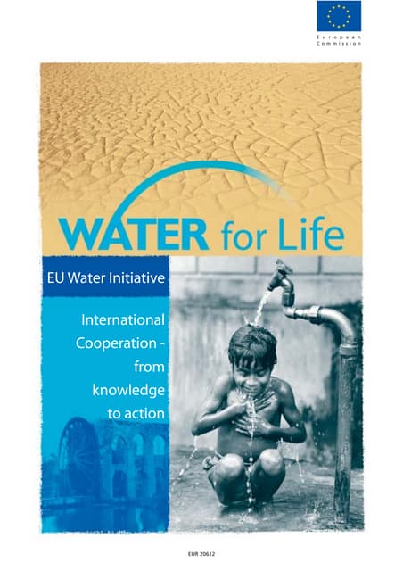Water for Life - From Knowledge to Action