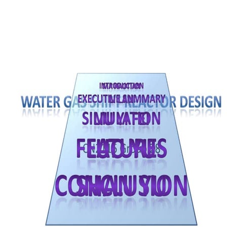 Water Gas Shift Reactor Design