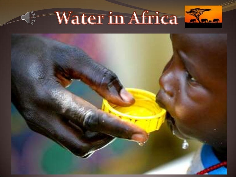 Water in africa recorded