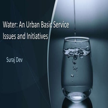 Water scarcity in shimla - Abhijeet | PPTX