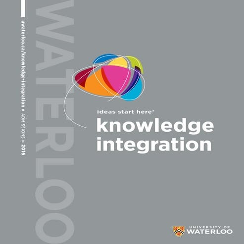 Waterloo knowledge integration | PDF