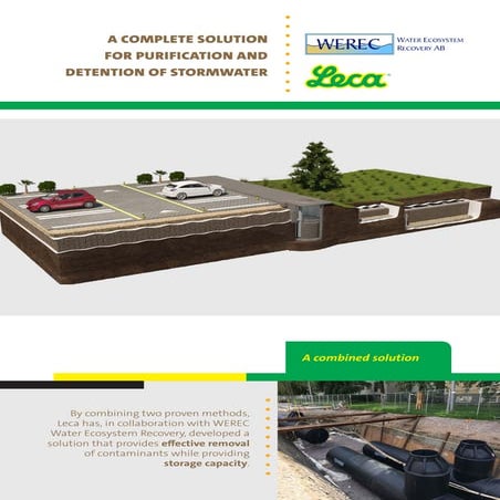 Water Management - heavy metal removal - runoff water