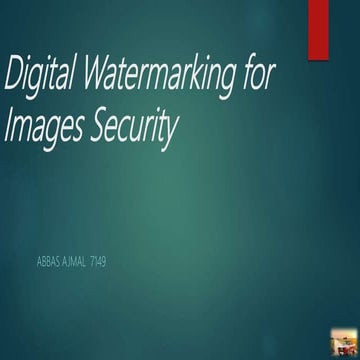 Watermarking