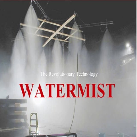 Water Mist Systems - Akshay Jangam. 