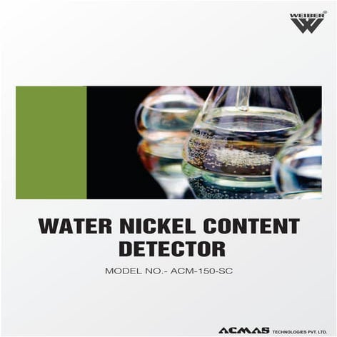 Water Nickel Content Detector by ACMAS Technologies Pvt Ltd.