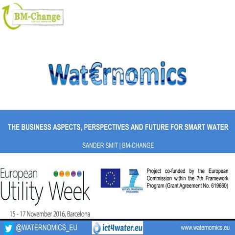 The business value of a smart water system 