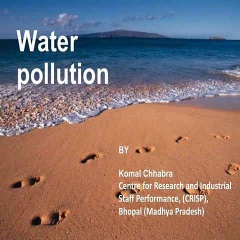 Water Pollution