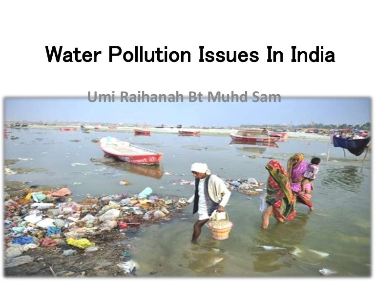 Water pollution in India