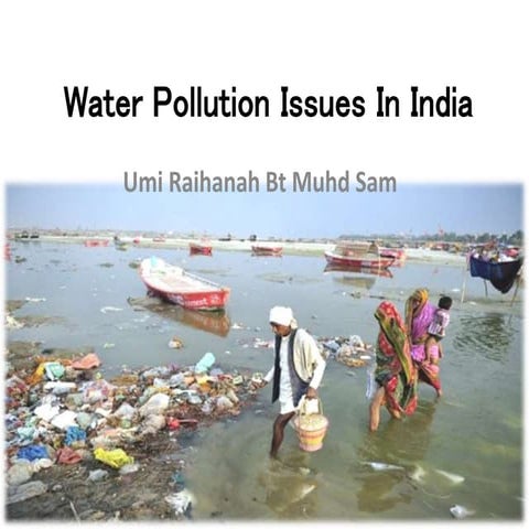 Water pollution in India