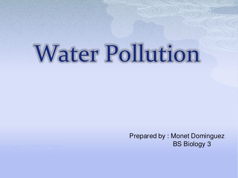 Ppt on pollution and its types download image
