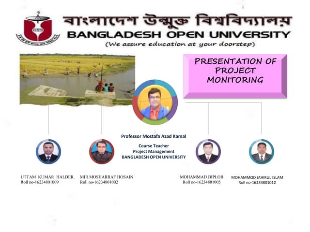  project monitoring and evaluation