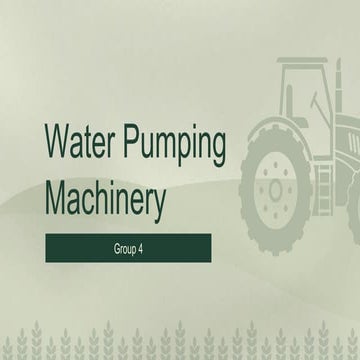 water pumping machinery for students .pptx