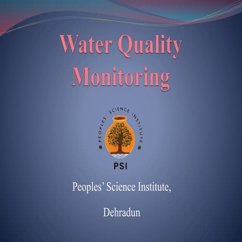 Water quality