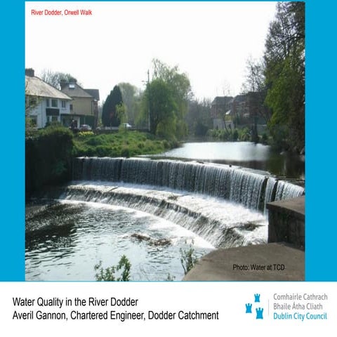 Water Quality in the Dodder - Averil Gannon, Dublin City Council | PDF