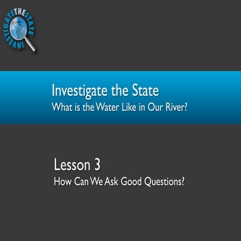 Water Quality Lesson 3