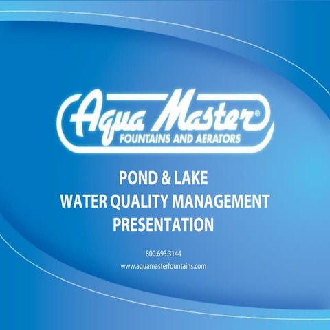 Water Quality Management 2012