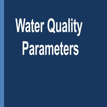 Water Quality Parameters-TU WQW 2023.pptx
