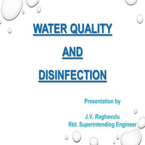 water quality on sustainable water source.ppt