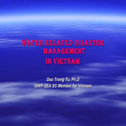 Water Related Disaster In Vn