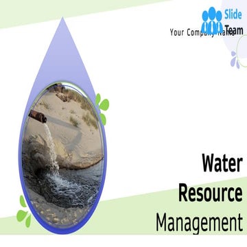 Water Resource Management Powerpoint Presentation Slides