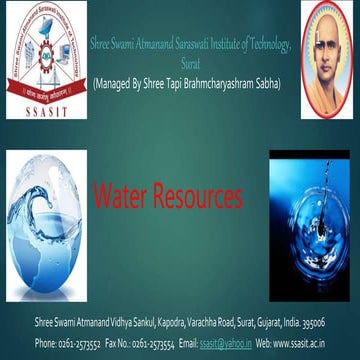 Water  resources